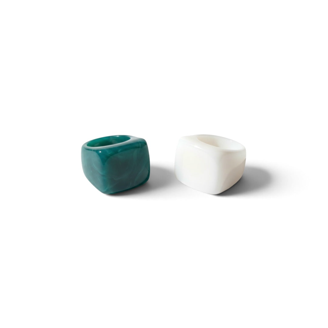 Set de Anillos Geométricos | Geometric Ring Set